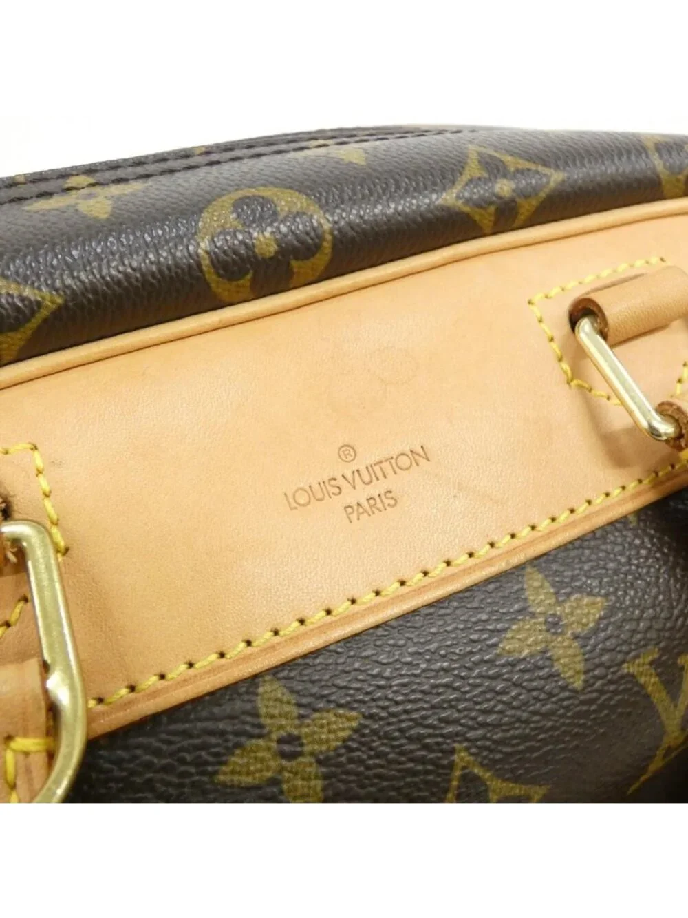 Louis Vuitton Monogram Bowling Vanity Bag